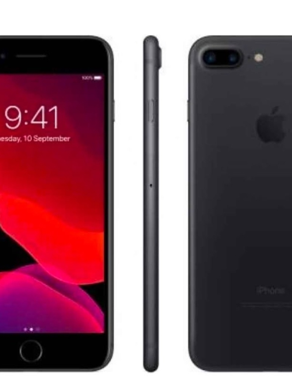 Apple iPhone 7 Plus 128GB Unlocked Smartphone Jet Black( 85% Battery Health)